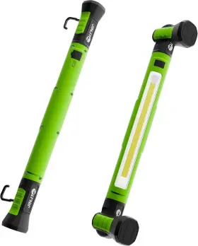 Jf1219 Branded01 1 Pack 3000lm Rechargeable Led Work Light Bar Magnetic Mechanic Green New
