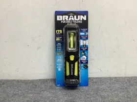 63930 Braun 193175416407 175 Lumen Portable Foldable Led Work Light