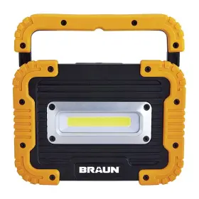 56163 Braun 1250 Lumen Led Rechargeable Battery Bank Work Light