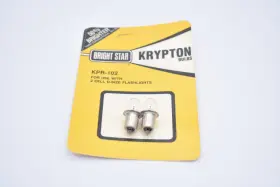 Kpr102 Bright Star 2 New Flashlight Lamp Bulb 2w 2.4 Volt B3-1/2 Krypton 2d