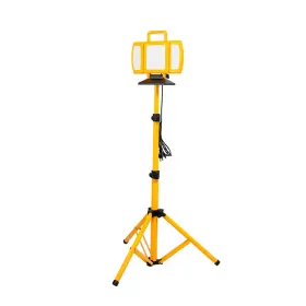 Brightliving 079902197101 2-in-1 Foldable Led Work Light With Tripod 7500 Lumens