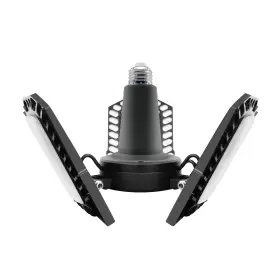 3-leaf Brightliving 079902618217 Extended Base Deformable Garage Light Black