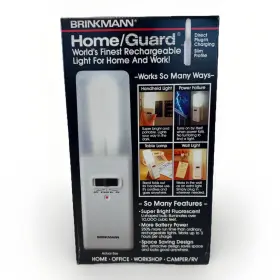 827-0395-0 Brinkmann New Vintage 1987 Home/guard Rechargeable Emergency Light
