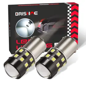 Brishine-1156w-24smd2835-2p Brishine Supper Bright 1156 7506 Ba15s P21w 1073 1141 1003 Led Bulbs 6000k Xenon White