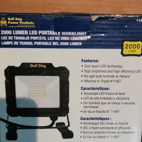 11443 Bull Dog Power Products 2000 Lumen Led Portable Worklight Mpn