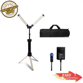 Cl05 Camperig Camping Light With Stand 8000 Lumen 87 Rechargeable Dual Power Led