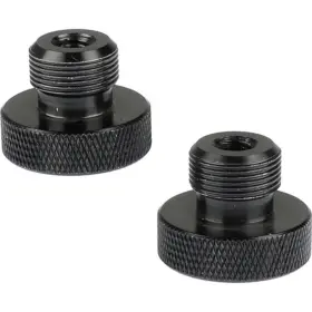 C1959-us Camvate 1/4 Inch -20 Female To 5/8 -27 Male Microphone Screw 2 Pieces - 1959