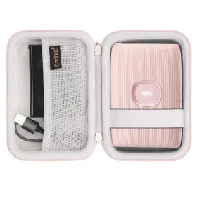 T58f Canboc Carrying Case For Fujifilm Instax Mini Link 3 2 1 Smartphone Printer Mesh Pocket