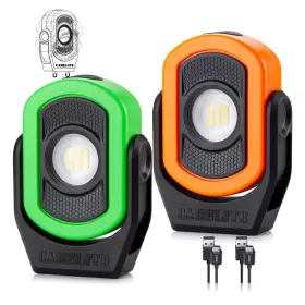 Carelite 722549907625 Magnetic Work Light 780 Lumen Compact Pocket Rechargeable 3000mah 3