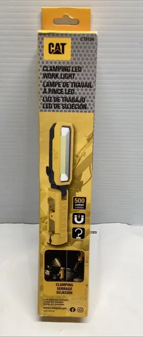 Cat 008965010058 Clamping Led Work Light 500 Lumens Ct9134 New