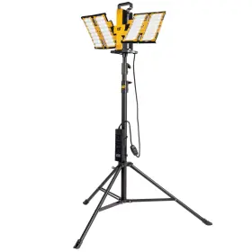 980886cwt Cat 10000 Lumens 4 Panel Work Light With Tripod -