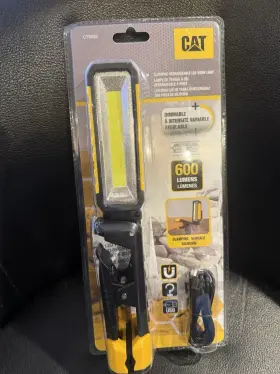 Ct9032 Cat Led Rechargeable Clamping Work Light 600 Lumens Model#