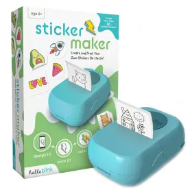10031 Ceaco Hello Blink - Mini Stickers And Photo Printer Small Portable Bluetoot