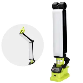 20w-003 Choerinton For Ryobi Light 2400lm Work Compatible With 18v Battery Led