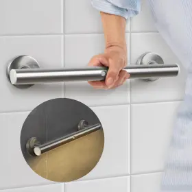 Ciao Stilista 735181582624 Fsa Eligible 16 Inch Grab Bar With Led Light Motion-sensor Toilet G