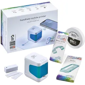 165443 Colop E-mark Go Portable Digital Stamp Printer Set Customizable Rechargeable Wir