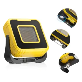 Gz-01-yl Coppa Work Light 3000mah Rechargeable 6 Modes Magnetic Handle Heavy Duty