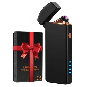 Hy-8025 Coquimbo Gifts For Men Dad Him Electric Lighter Usb Rechargeable Windproof F