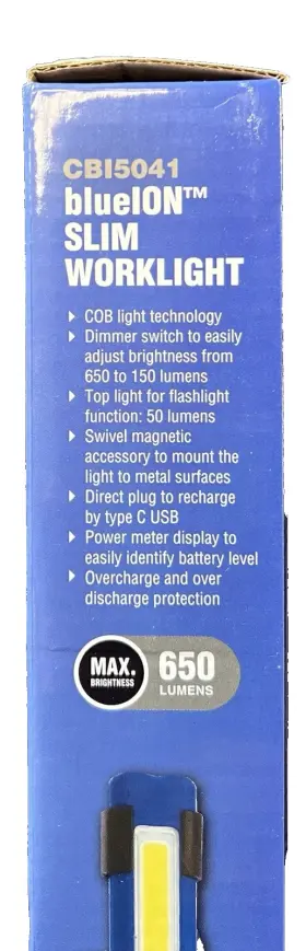 Cbi5041 Cornwell Tools Bluelon Slim Worklight