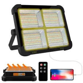 100w Cosyeasy 602581408000 Portable Led Work Solar Light 16500mah 10000 Lm With Stepless B