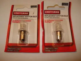 41-1698 Craftsman 035355112139 Replacement Krypton Bulb 911213 For C3 19.2v Worklight