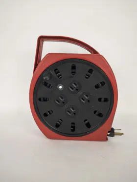 83918 Craftsman Vintage Sears Multi-plug Reel 1200 W 10 Amp 125 V Extension Cord Portable Works