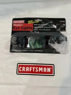 947708 Craftsman Sears Illuminator Eye Lights Nos Nip