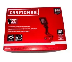 Cmce020b Craftsman V20 Magnifying Glass With Light Bare Tool Only 200 Lumens