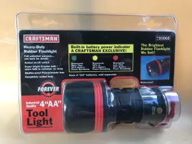993068 Craftsman M93068 Flashlight Heavy Duty Tool Light