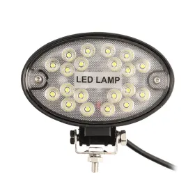 6020-004 Cucnext 20w Oval Led Work Lights Tractor Flood 12 Volt For Truck Car O