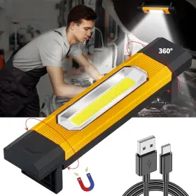 Rtb-1317-us Dailylightingus Rechargeable Underhood Work Light 2800lumens Magnetic With 90 Bracke