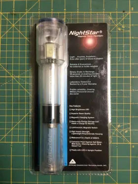 Ddsns3gr Daisaku Shoji New Nightstar Magnetic Force Flashlight Led Light