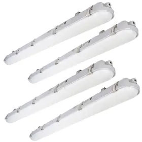 Dakason 766832160182 4ft Led Vapor Tight Light 60w 6600lm 120w Eq. Waterproof Outdoor Shop Ligh