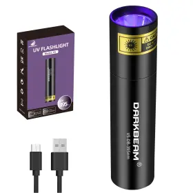 B0cnxjjwb6 Darkbeam Uv Flashlight 395nm Light Blacklight Mini But Powerful Woods Lamp Usb