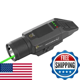 B0dyjmj93x Darkfang Compact Green Laser Light Combo 1500 Lumen For Shotgun/rifle With