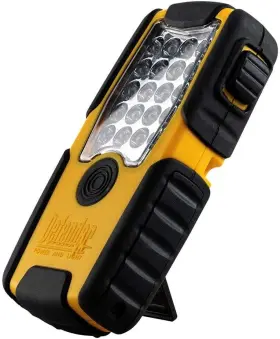 E712848 Defender 055056970376 3-aa Battery Operated Led Hand Lamp Torch Inspection Flashlight