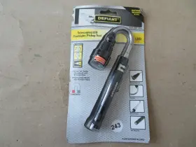 Defiant 820909997832 New Telescoping Led Flashlight And Magnetic Pickup Tool