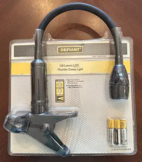 Defiant 943777201277 Brand 130 Lumen Led Flexible Clamp Light