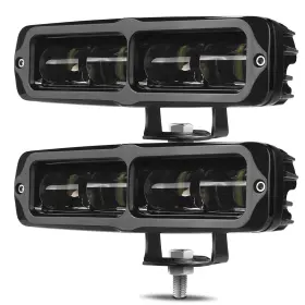 Deri-wl000033-2 Deri 6 Inch Led Light Bar 2pcs 6000lm Spot Slim Pods With Cutoff Line