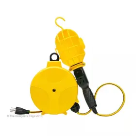 Designers Edge 705353439971 60-watt 20 Ft. 16/3 Incandescent Heavy-duty Guarded Trouble Work Light With Plas