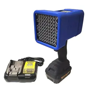 03-1254-dc-s Dewalt Unilux Led Beacon Strobe Light 20v Battery And Charger