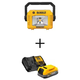 Dewalt 445036559529 20v Max Lithium-ion Cordless Compact Task Light With Powerstack 1.7 Ah Battery P