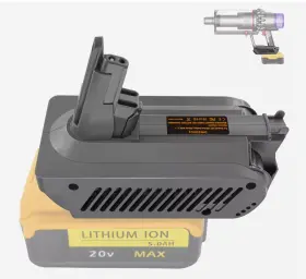 Dw20v11 Dewalt Adapter For Dyson V11 Sv14 Screw In Type Vacuums 18v/20v Battery
