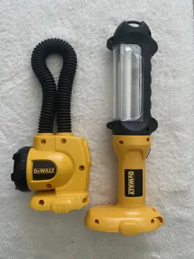 Dc527 Dewalt Dw919 Dc957 Work Light Trouble Lamp Combo Set 2 Pieces 18v Cordless