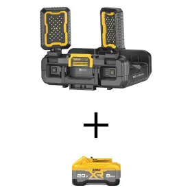 Dwst08062wb2108 Dewalt Tough System 2.0 Flex Volt 20v/60v Lithium-ion Cordless 4000 Lumen Led Panel 8ah