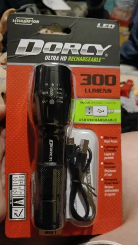 Mu11 Dorcy Ultra Rechargeable Flashlight
