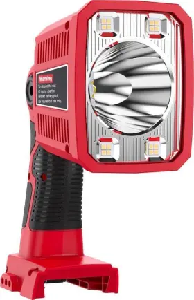 Dteztech 789219305747 18w Milwaukee Light Powered By M18 18v Lithium-ion Battery 1250lm Usb