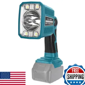 B0c5wx3pmv Dteztech 18w Led Flashlight For Makita M18 18v Battery 1250lm Spotlight