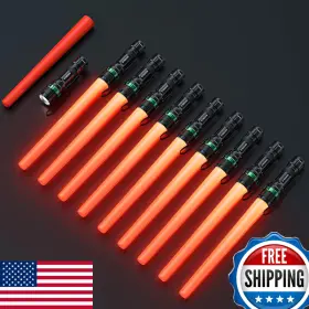 B0cgcswh64 E-riding 10 Pack Traffic Wand 16 Inch Led Flashlight Orange Safety