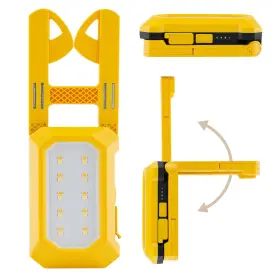E-wl-0125-rc-yl East Grove Home Worklite Pro Led Rechargeable Magnetic Work Light 2.5w 1 500 Lumens 4 000 Mah